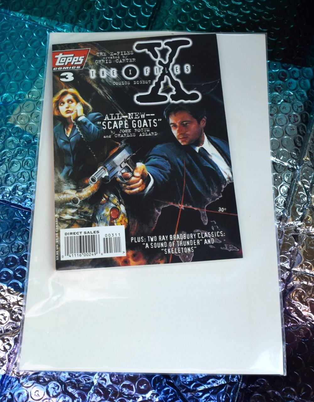 The X-Files Comics Digest # 3 - " Scapegoats " - topps Comics
